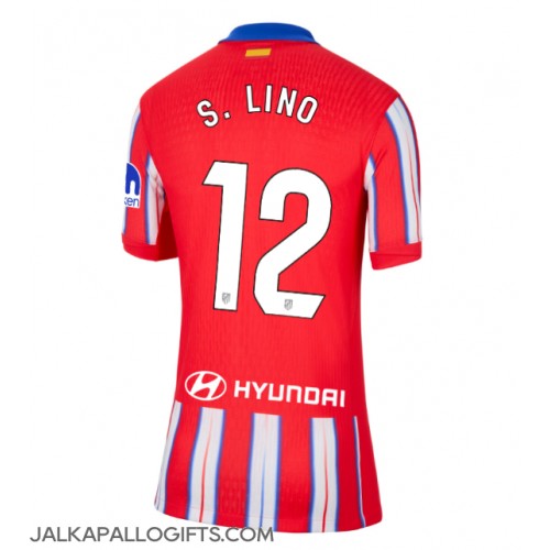 Atletico Madrid Samuel Lino #12 Kotipaita Naiset 2024-25 Lyhythihainen